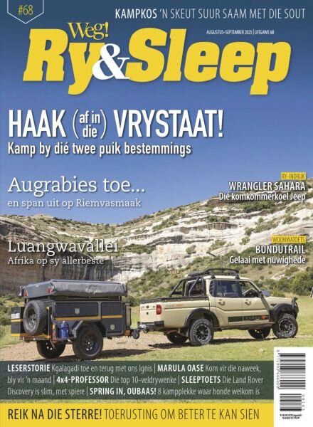Weg! Ry & Sleep – August-September 2025 Cover