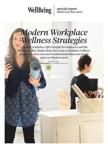 WellBeing Special Report – Modern Workplace Wellness Strategies 2025 Cover