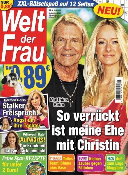 Welt der Frau – Juli 2025 Cover