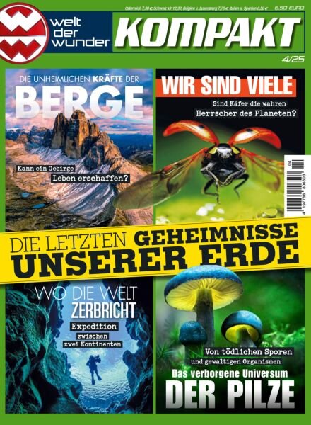 Welt der Wunder Kompakt – 18 Juli 2025 Cover