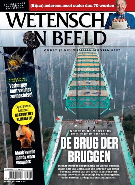 Wetenschap in Beeld – Augustus 2025 Cover