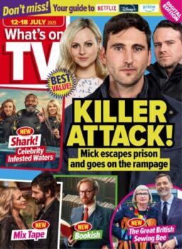 What’s on TV – 12 July 2025
