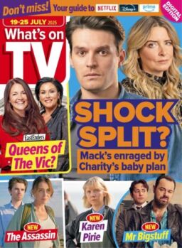What’s on TV – 19 July 2025