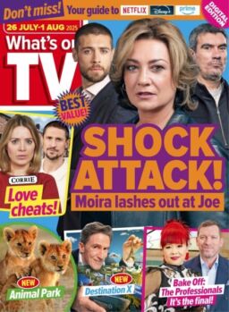 What’s on TV – 26 July 2025