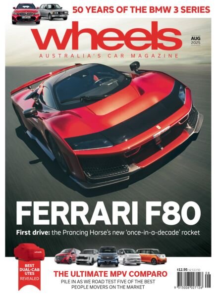 Wheels Australia – August 2025 Cover