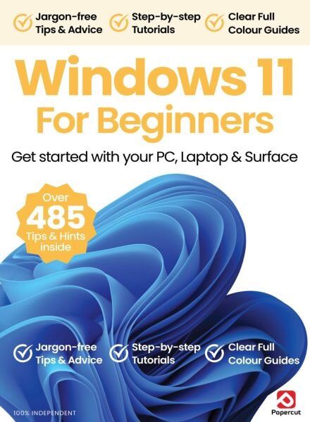 Windows 11 For Beginners – Summer 2025 Cover