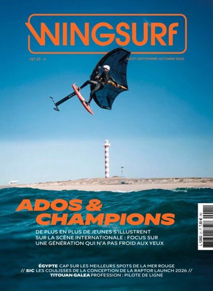 Wing Surf – Aout-Septembre-Octobre 2025 Cover