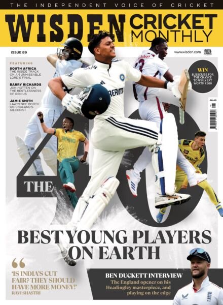 Wisden Cricket Monthly – Issue 89 2025 Cover