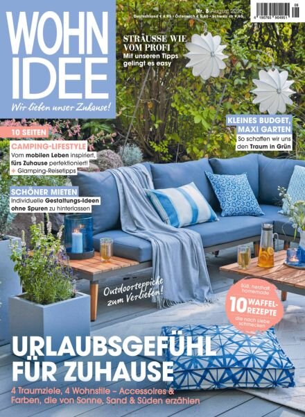 Wohnidee – August 2025 Cover