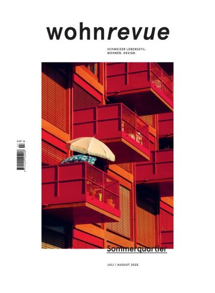 Wohnrevue – Juli-August 2025 Cover