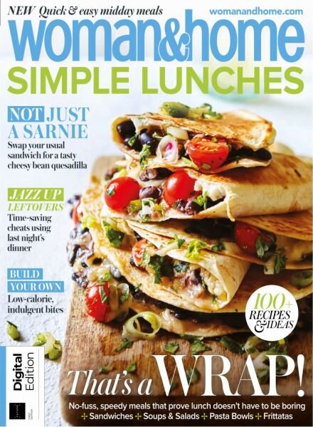 Woman&Home Simple Lunches – 1st Edition – July 2025 Cover