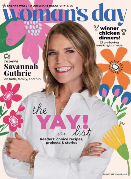 Woman’s Day USA – August-September 2025 Cover