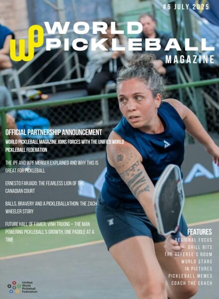 World Pickleball Magazine – July 2025 Cover