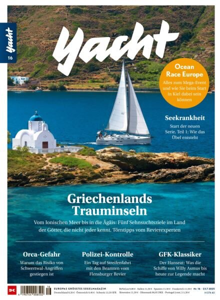 Yacht Germany – 23 Juli 2025 Cover