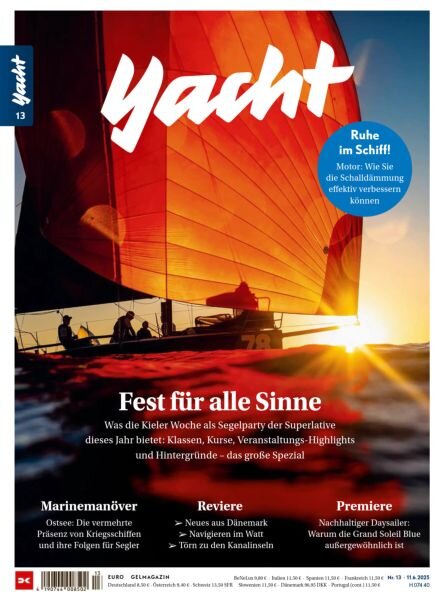 Yacht Magazin – Nr 13 2025 Cover