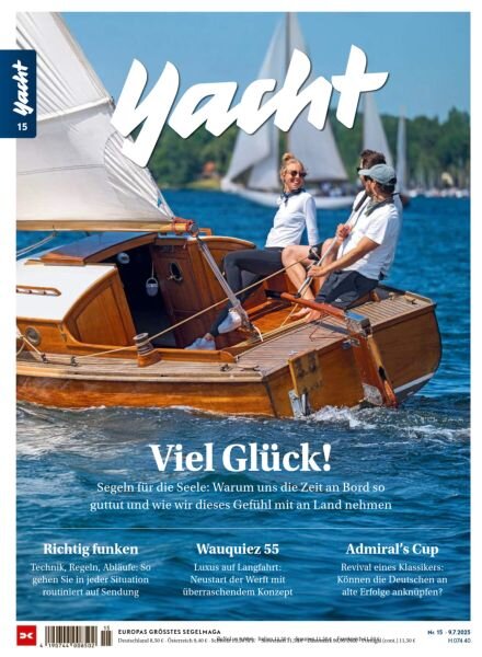 Yacht Magazin – Nr 15 2025 Cover