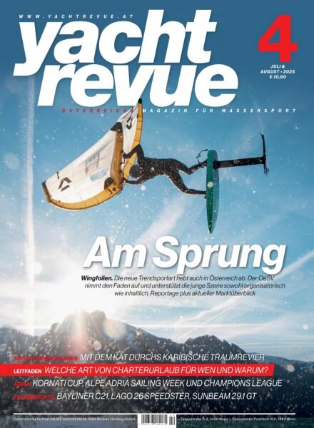 Yachtrevue – Juli-August 2025 Cover