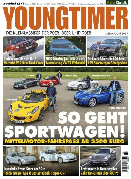 Youngtimer – Juli-August 2025 Cover