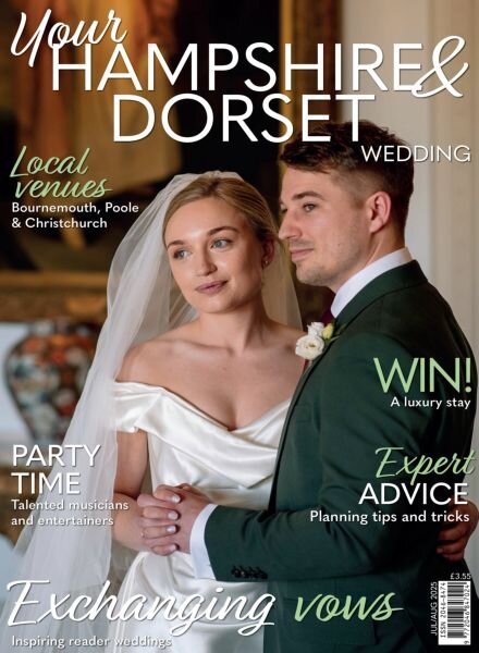 Your Hampshire & Dorset Wedding – July-August 2025 Cover