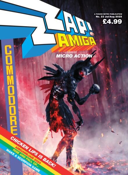 ZZAP! AMIGA – July-August 2025 Cover