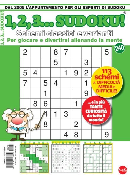 123 Sudoku – Settembre 2025 Cover