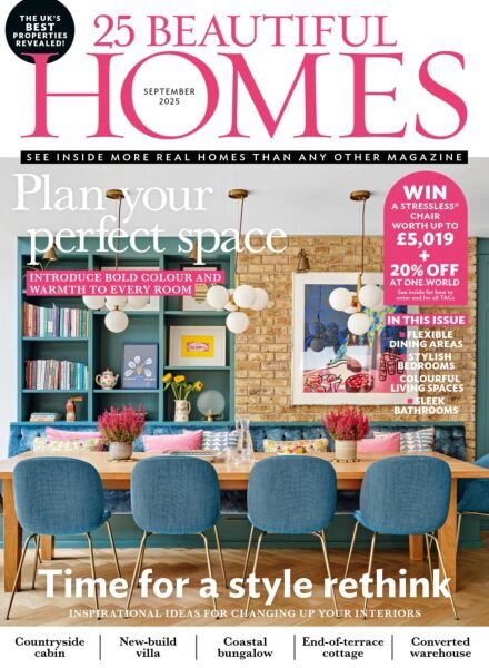 25 Beautiful Homes – September 2025 Cover