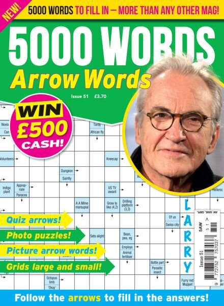 5000 Words Arrow words – August 2025 Cover