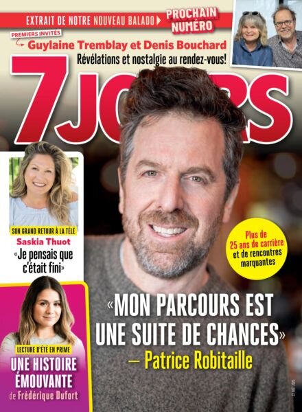 7 Jours – 22 Aout 2025 Cover