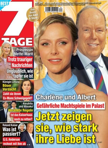 7 Tage – 16 August 2025 Cover