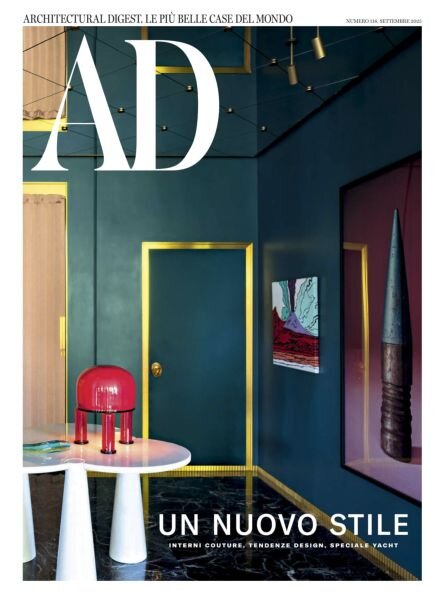 AD Architectural Digest Italia – Settembre 2025 Cover