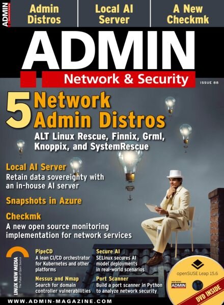 Admin Network & Security – July-August 2025 Cover