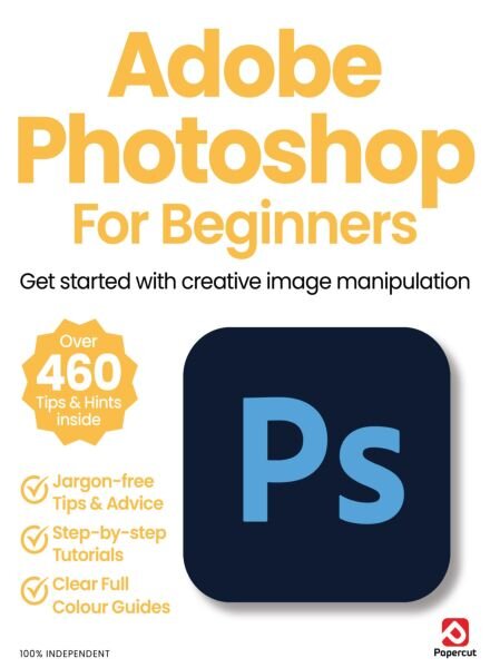 Adobe Photoshop for Beginners – Summer 2025 Cover