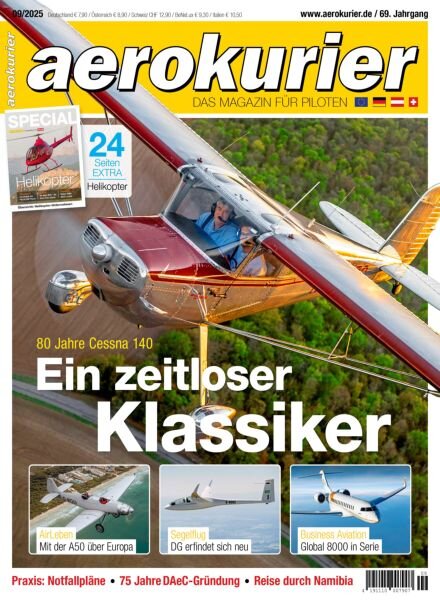 Aerokurier Germany – September 2025 Cover