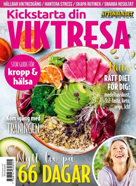 Aftonbladet Halsa – Augusti 2025 Cover