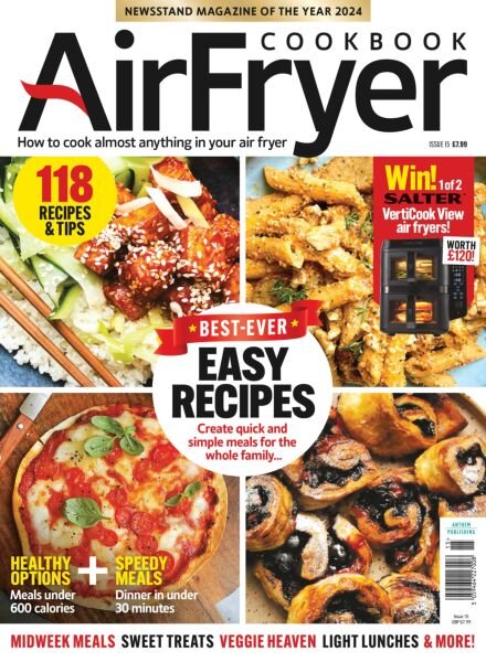 Air Fryer Cookbook – Issue 15 2025 Cover