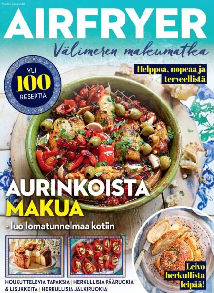 Airfryer Suomi – Elokuu 2025 Cover