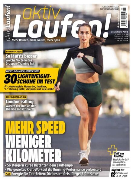 aktiv Laufen – September-Oktober 2025 Cover