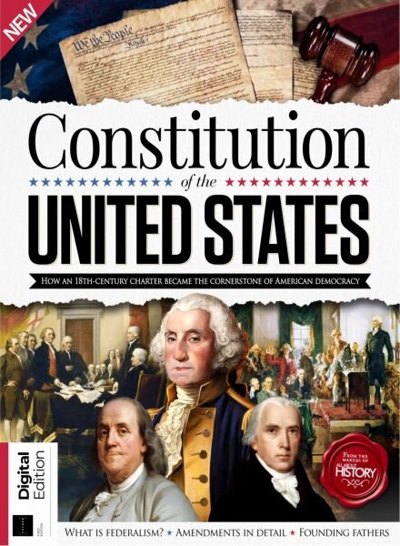 All About History Constitution of the United States – 1st Edition – 31 July 2025 Cover