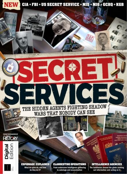 All About History Secret Services – 1st Edition – August 2025 Cover