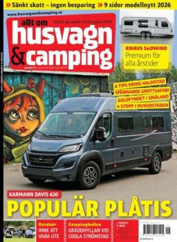 Allt om Husvagn & Camping – Augusti 2025