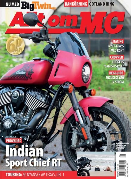 Allt om MC – Augusti 2025 Cover