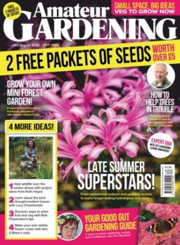 Amateur Gardening – 23 August 2025