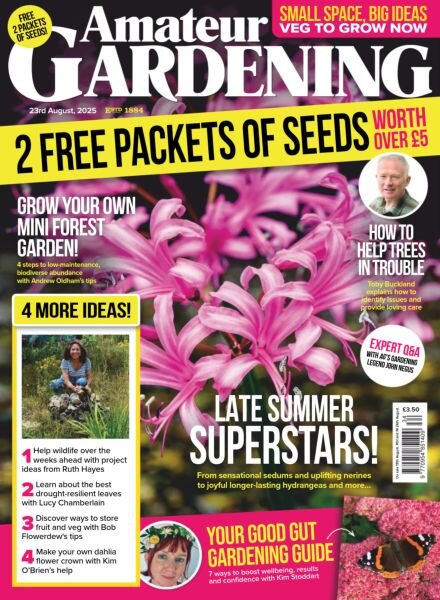Amateur Gardening – 23 August 2025 Cover