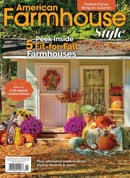 American Farmhouse Style – October-November 2025 Cover