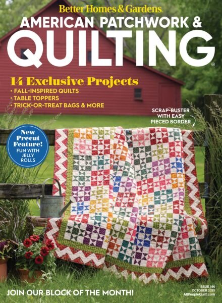 American Patchwork & Quilting – October 2025 Cover