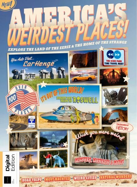 America’s Weirdest Places – 1st Edition – July 2025 Cover