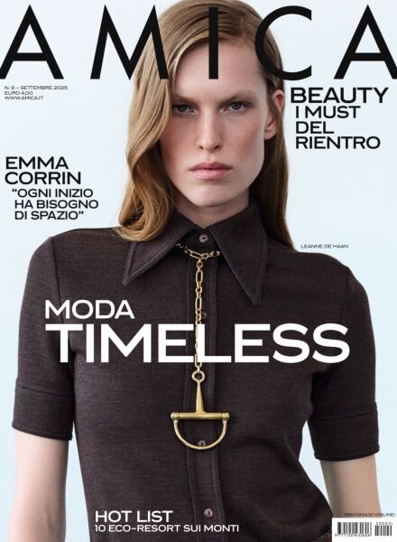 Amica – Settembre 2025 Cover