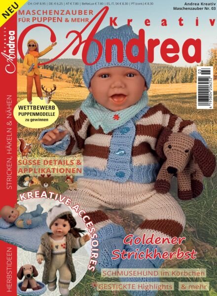 Andrea Kreativ German Edition – August 2025 Cover