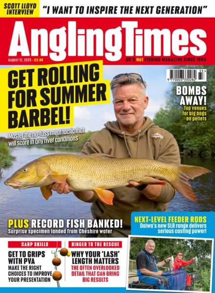Angling Times – 12 August 2025 Cover
