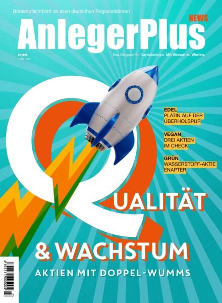 AnlegerPlus News – August 2025 Cover